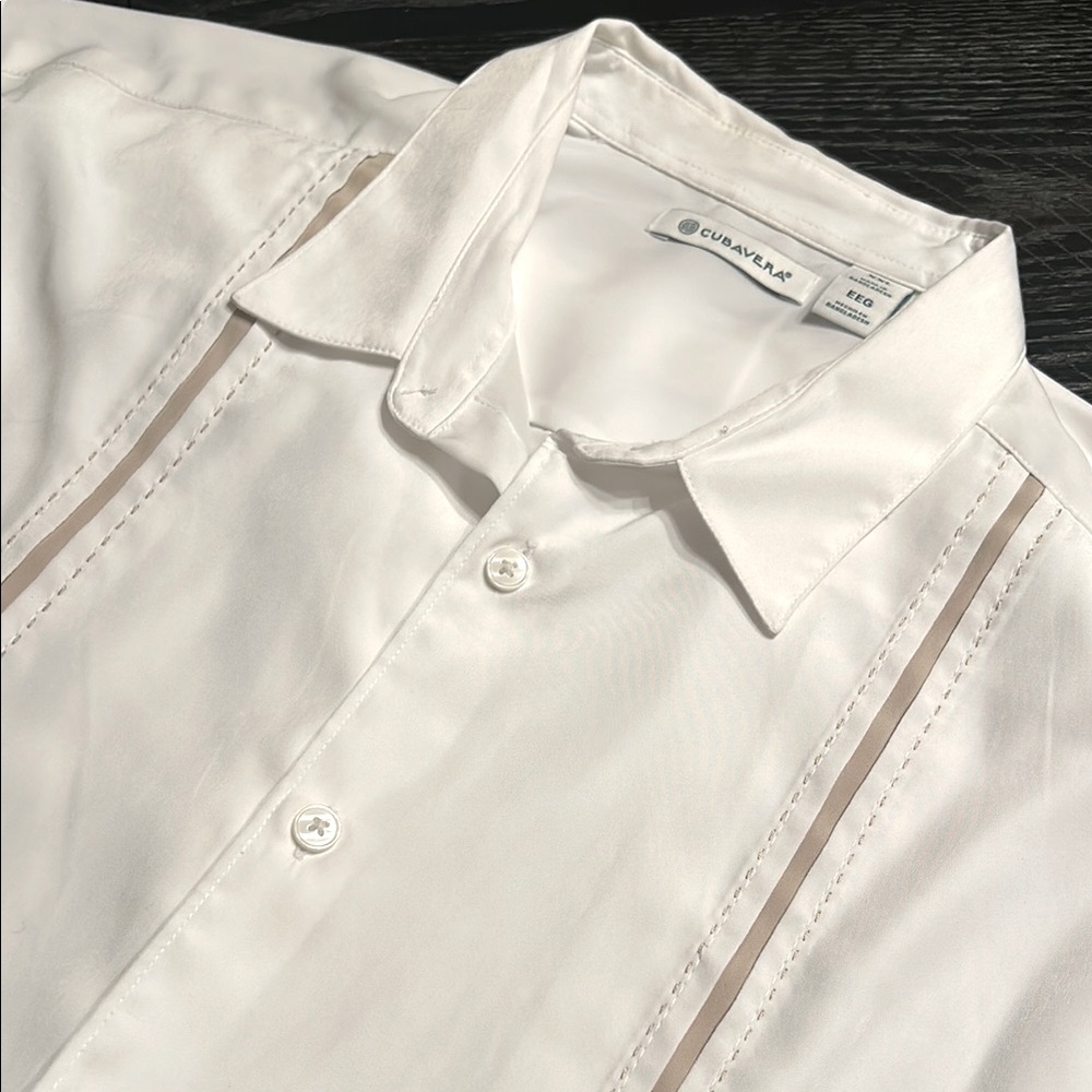 Cubavera Men’s Button-Down short sleeve shirt in SZ XXL